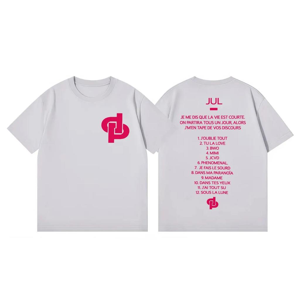 Jul July Tour 2026 Summer UNISEXs Womens Cotton Tshirts Harajuku Y2k Oversized Tshirt Fashion Casual Round Neck Vintage