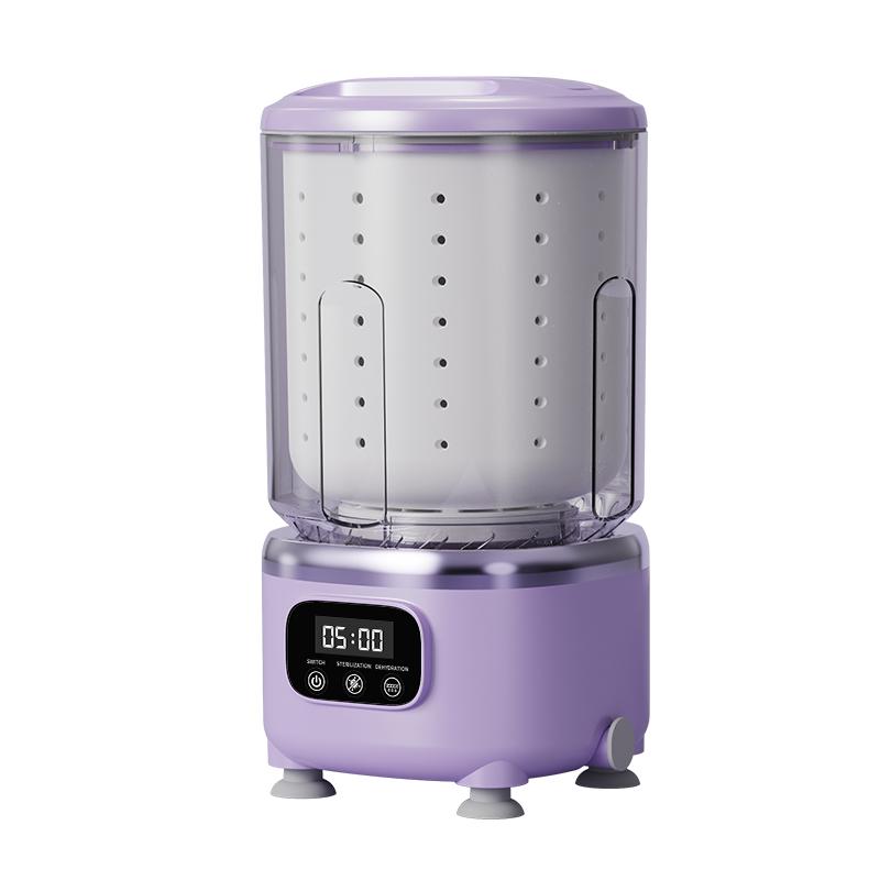 Xiaomi 2L Wireless Mini Charging Washing Machine Single Load for Underwear Socks Pet Clothes Portable Compact Laundry Appliance