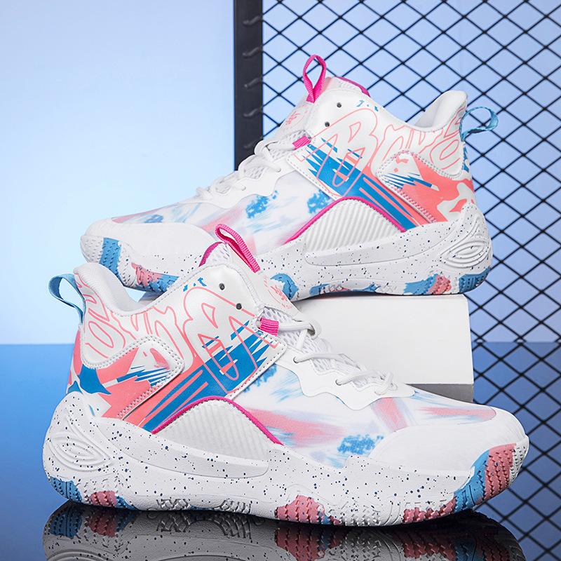 Factory direct sales Kobe basketball shoes men's high-top boots breathable student actual combat shoes youth sports shoes women