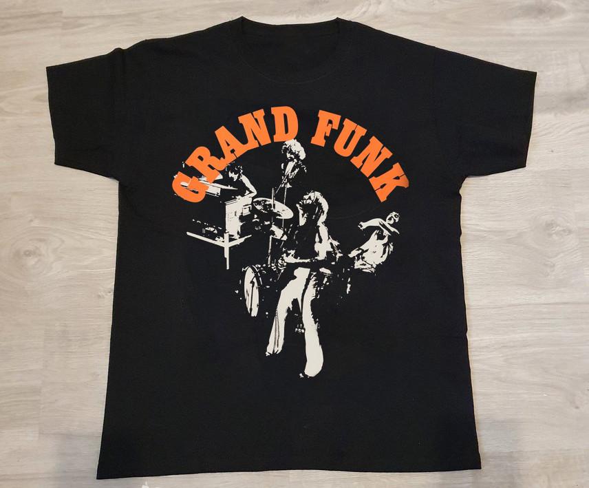 Grand Funk Railroad Band T-shirt Cotton Unisex Tee S-5XL LI1276 Unisex T-Shirt L