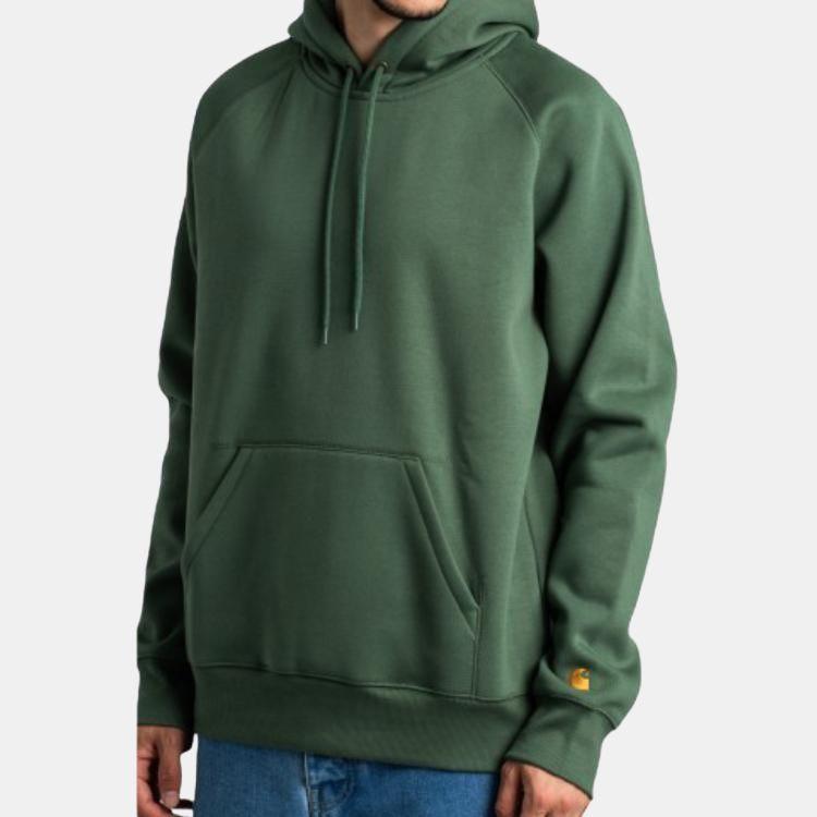 Carhartt WIP Hooded Chase Sweatshirt Unisex Sweatshirt Duck-Green I033661-29Y-XX