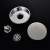 KX4B Stainless Steel Round Invisible Drain Plug Cover Bathroom Shower Floor Strainer Stopper Anti-Odor Kitchen Sink Water Filter