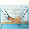Adjustable Fleece Cat Hammock Bed for Hammies & Chinchillas - Thickened Hanging Pet Cage Hammock