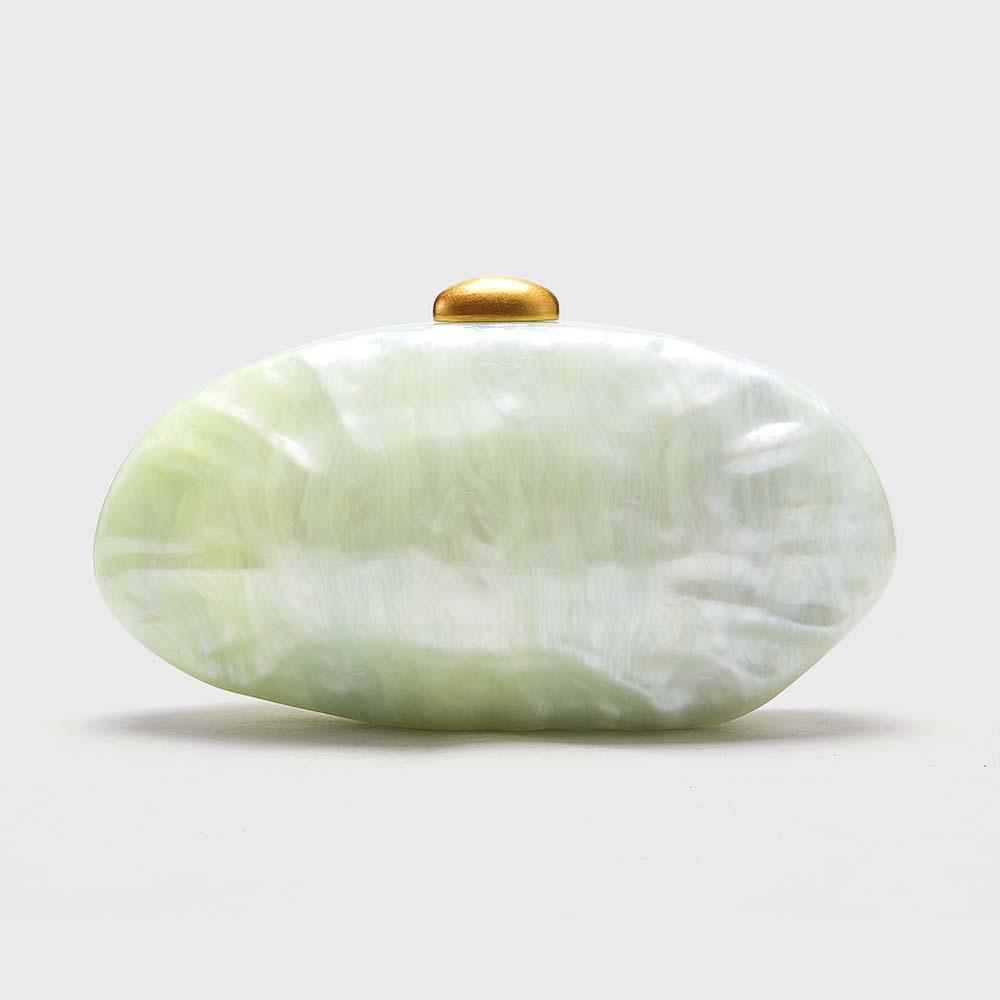 

Women S Shoulder Oblique Span Bag, Special-Shaped Shell Acrylic Bag, Fashion Wedding Dinner Clutch Bag