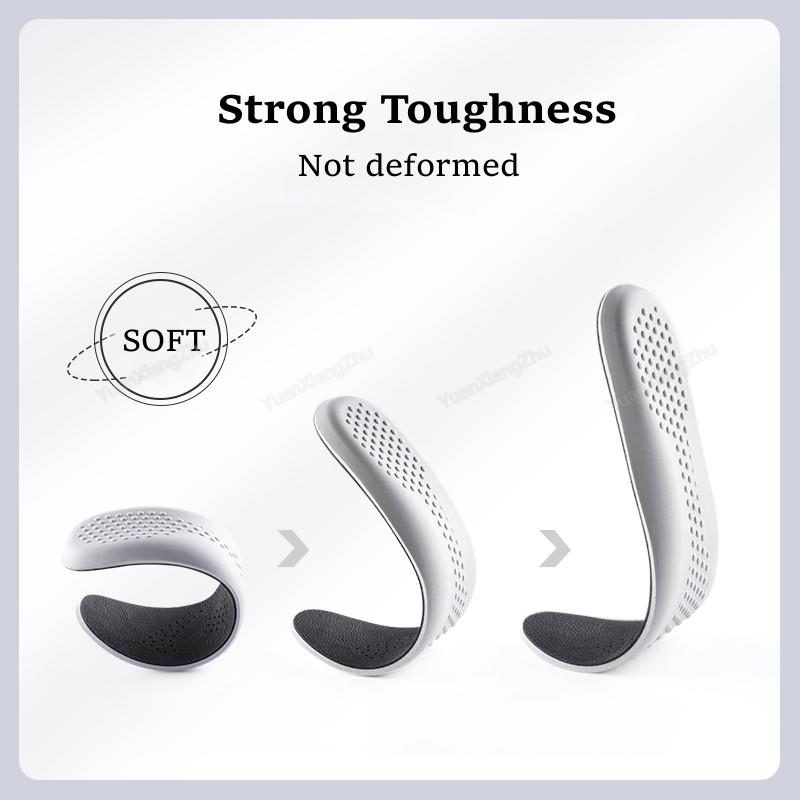 1Pair Latex Sports Shoes Insole Cowhide Insoles for Feet Arch Support Shoe Pads Shock Absorbing Plantar Fasciitis Shoe Sole
