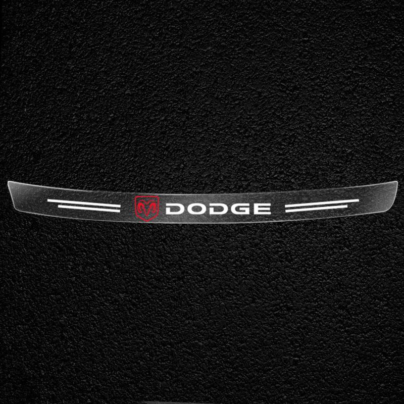 

Прозрачная защитная наклейка для эмблемы багажника автомобиля для Dodge Journey Caliber Challenger Charger Ram 1500 Stratus Dart Dakota Durango Dodge