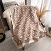 Four-Leaf Flower Fashion Women'S Imitation Cashmere Fringed Warm Scarf Air Conditioner Shawl Scarf Explosion