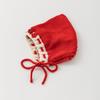 Korean-Style Hand-Knitted Wool Hat for Newborns – Warm, Windproof, and Ear-Protective for Boys and Girls.