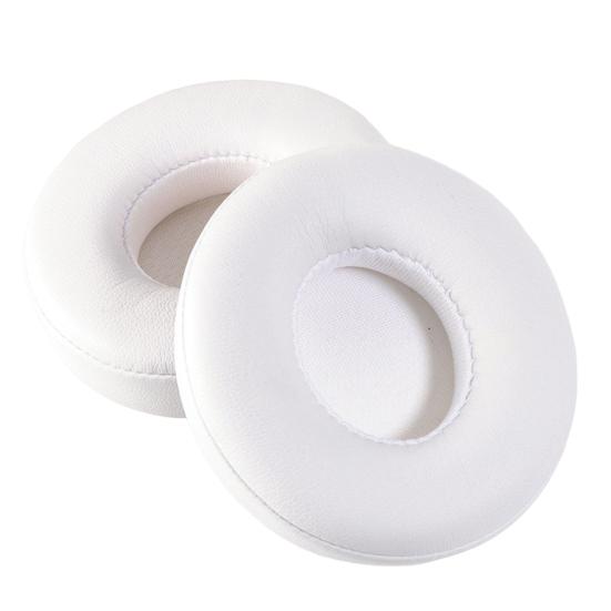 1 Paar Ersatz-Ohrpolster Schallisolierung Weich Elastisch Atmungsaktiv Schützendes Ohrkissen Solide Bluetooth-kompatible Kopfhörer Schwamm-Ohrpolster