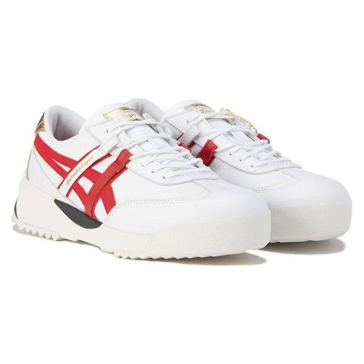 ONITSUKA TIGER Delegation Ex Comfortable Versatile Shock Absorbing Wear Resistant Waterproof Breathable Warm Low Top Casual Shoes 1183B573-100