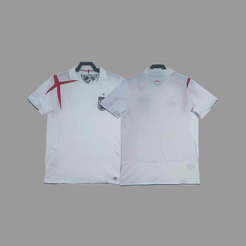 England retro jersey football jersey Gerard Lampard Campbell Rooney Owen Beckham jersey S