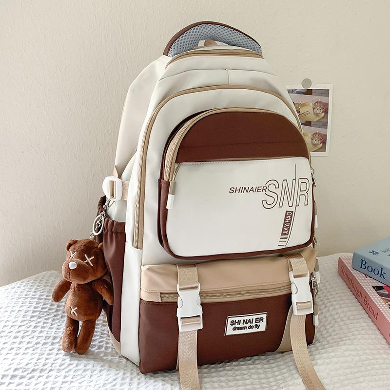 Schoolbag Children Elementary School Girls Junior High School Students Large Capacity Boys High School College Students Backpack