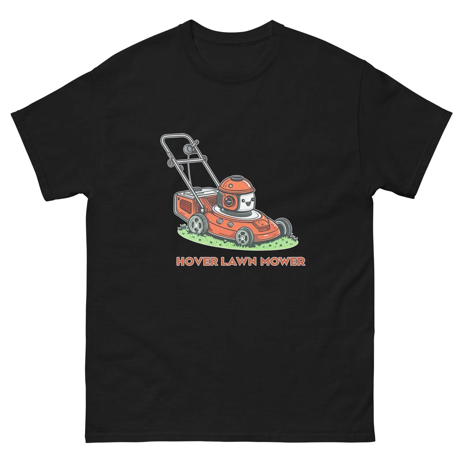 

Hover Lawn Mower Transportation Vehicle Illustration T-Shirt 3XL