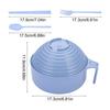 Dinnerware Cutlery Set Natural 3 Piece Set Dinnerware Sets With Lid Fashionable Bowl Sets Includes Chopsticks Fork Spoon Cutlery