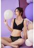 Women's Lace Minimizing Bra Set: Wireless, Thin with Sandwich Cups for Large Bust, Anti-Sagging, Gathers Side Breasts.