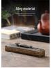 Zinc Alloy Sandalwood Incense Holder: Creative Fireproof Box for Indoor Use