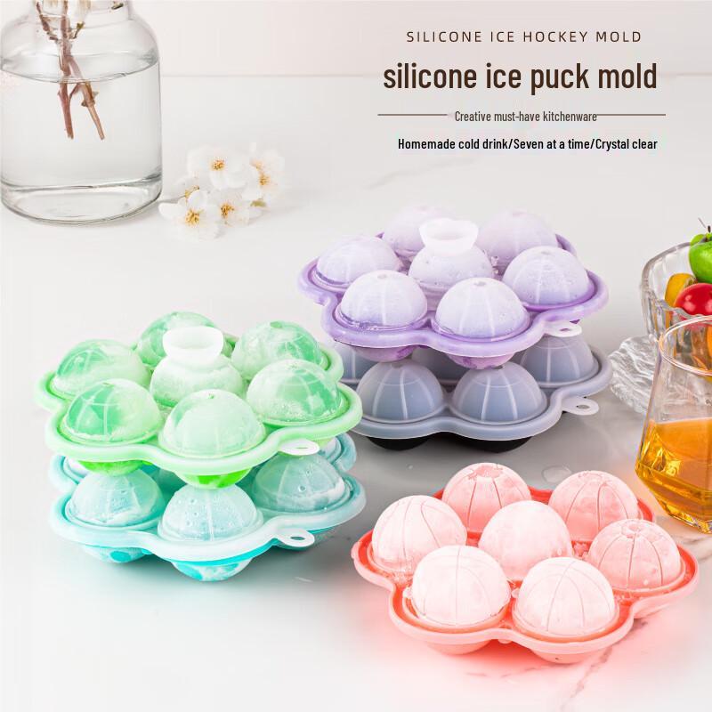 

Changbaosen 7-Hole Spherical Silicone Ice Ball Mold