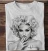 New Collection Madonna Singer Gift For Fan White T-shirt