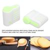 2Pcs MultiFunctional   Cake Brd Cutter Slicing   Tool Home Kitchen Accessory(Green 52036A )
