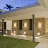 LED Wall Lamp AC110V-220V Outdoor Motion Sensor Light Waterproof Wall Light Porch Garden Living Room Street Stairs Lighting