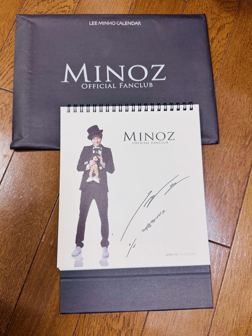 

[USED] MINOZ Official Fanclub Calendar Lee Min Ho