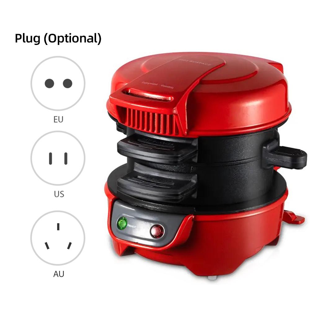Portable Burger Sandwich Omelette Toaster Maker Breakfast Sandwich Hamburger Maker With Egg Cooker Ring Non Stick For Pancakes