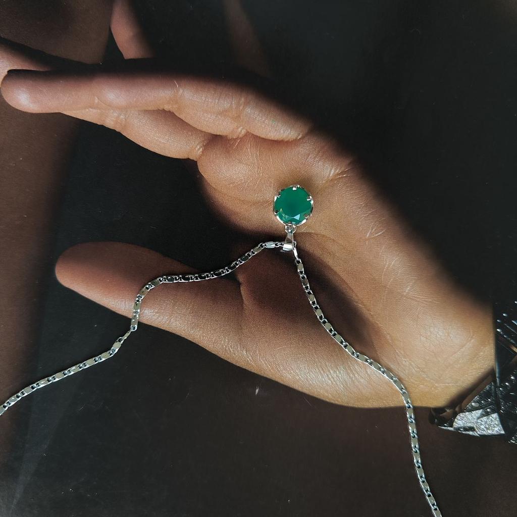 Silver Pendant with Agate 2.425ct (2189756)