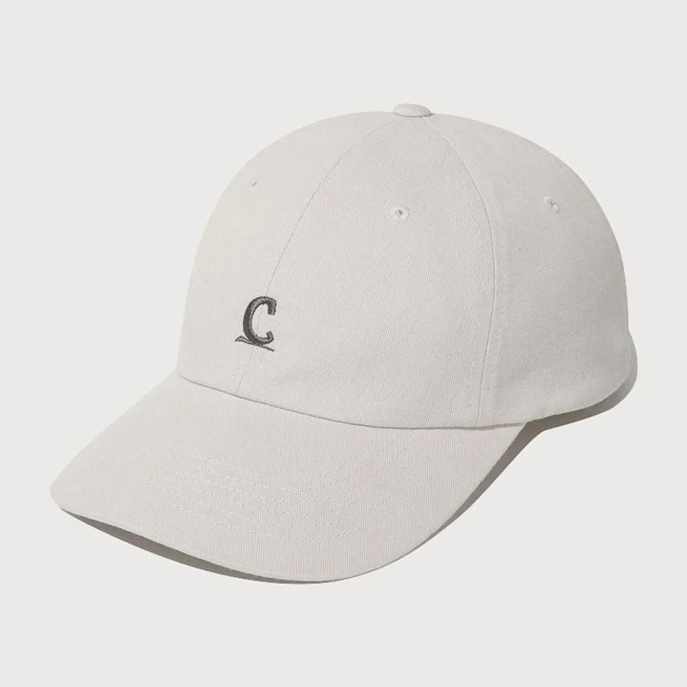 [COVERNAT] Symbol Logo Cozy Fit Ball Cap Ivory CO2606CA12IV