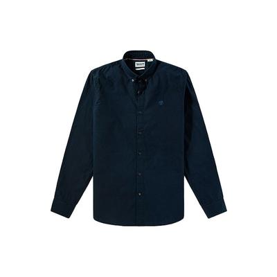Solid Color Slim Fit Polo Shirt Men Shirts Deep-Sapphire-Blue A2BAQZ16