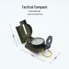 American Style Plastic Compass: Multi-functional Tactical Outdoor Exploration Tool