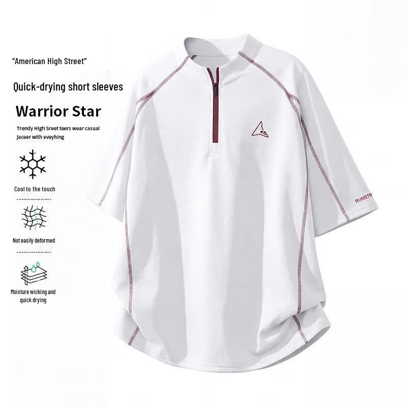 VUUG Men s Quick Dry Sport T-Shirt with Exposed Stitching L