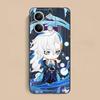 Game GI Neuvillette Matte TPU Mobile Phone Case for Xiaomi Redmi Note 14 13 12 11 S Pro Plus 4G 5G Colorful Printing Cover