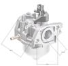 Gaźnik Nac T375/T475 Z Opcją Wkręcanego Primera Kosiarki Marketowe 080011