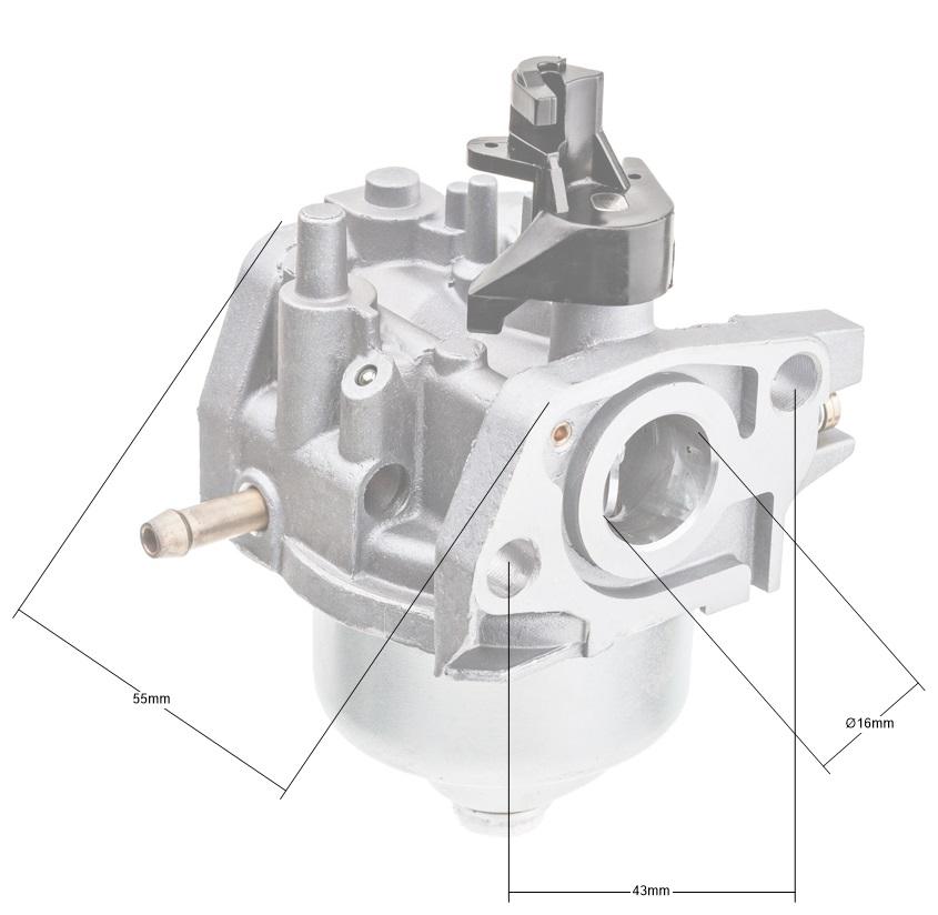 Gaźnik Nac T375/T475 Z Opcją Wkręcanego Primera Kosiarki Marketowe 080011