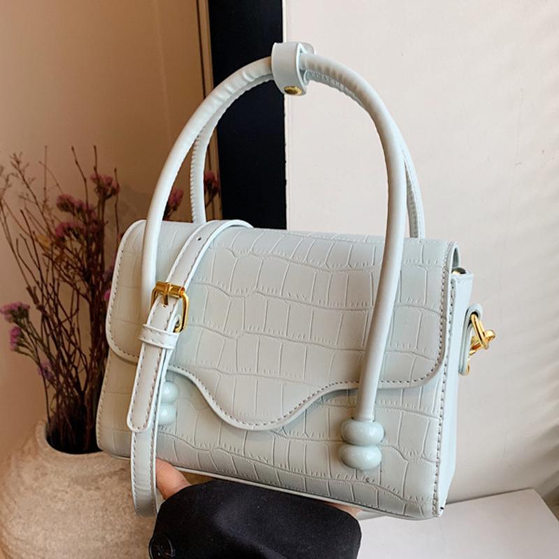 

Сумки из искусственной кожи с каменным узором для женщин, монохромные женские сумки через плечо, белые, розовые, высокое качество, мода