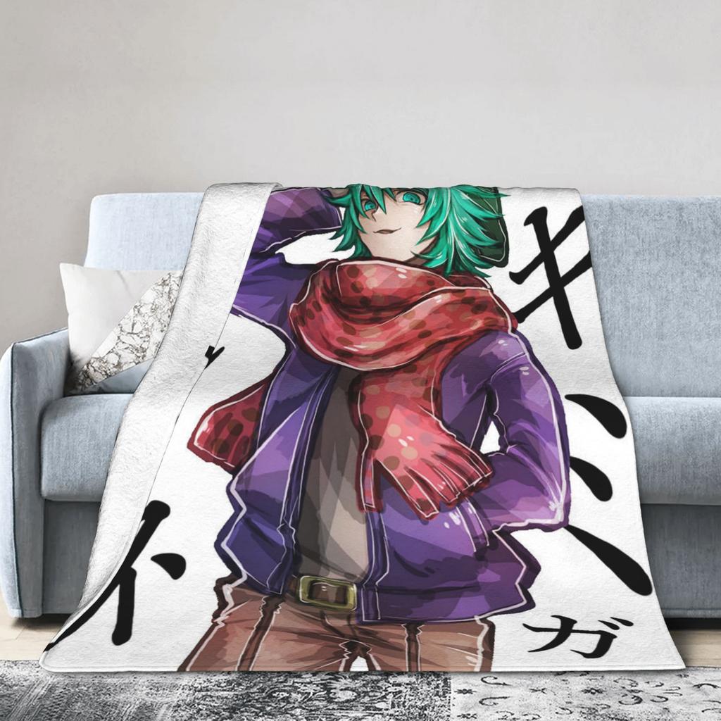 YTTD Anime Shin Sou Idk Sara Blankets Your Turn To Die Game Fuzzy Funny Breathable Throw Blanket for Home  Winter