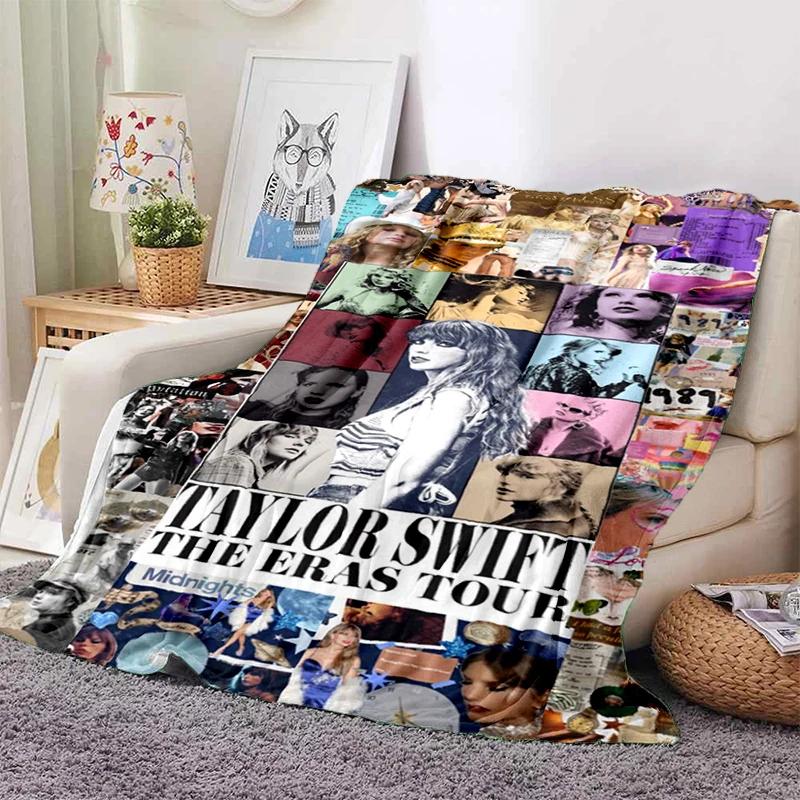 3D S-Swift Fashion Blanket,Soft Throw Blanket for Home Bedroom Bed Sofa Picnic Travel Cover Blanket Kids Gift