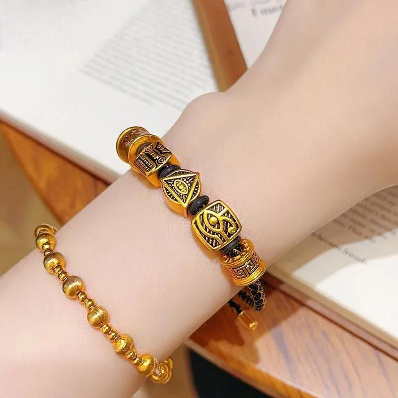 High aesthetic Lu Lu Tong Bracelet Domineering Bracelet  Dragon Zodiac Bracelet Qing