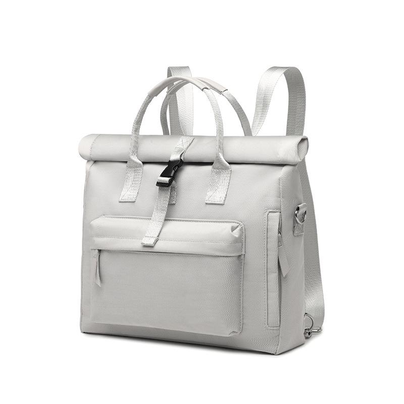 Large Capacity Crossbody Laptop Backpack with Air Cushion Protection for Business Trips