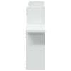 Wall Shelves 2 pcs. White 38 x 12 x 38 cm Engineered Wood
