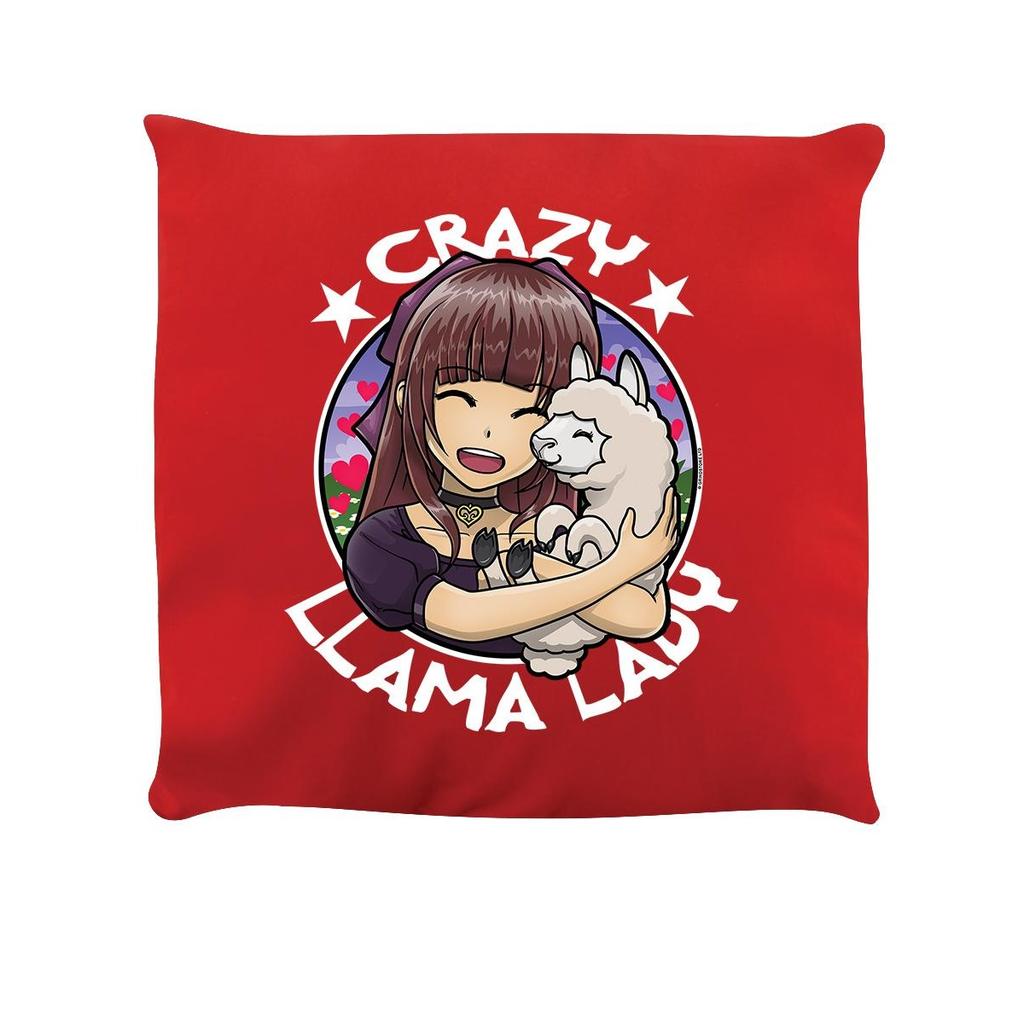 Grindstore Crazy Llama Lady Kissen