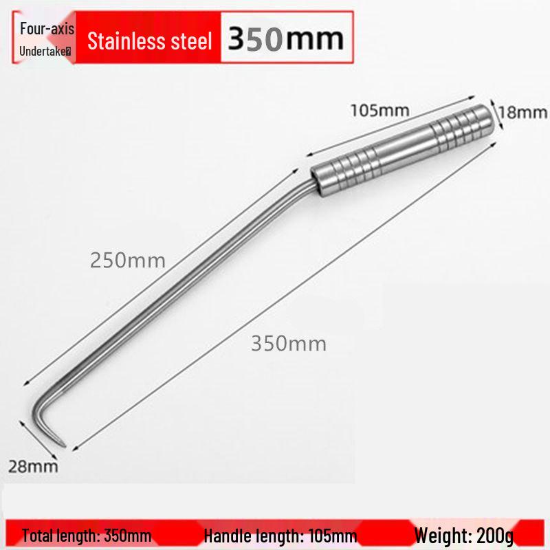 Edelstahl Bewehrungsbindehaken mit vier Lagern