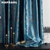 1PC NAPEARL 80% țesătură luxoasă din catifea opaca cu draperii proces de ștanțare la cald pentru dormitor sufragerie decor acasă