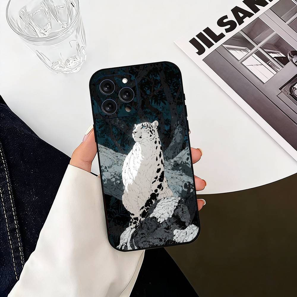 Artistic Leopard  Phone Case Silicone Soft For IPhone 17 16 15 14 13 12 11 X XR Plus Pro Max Plus