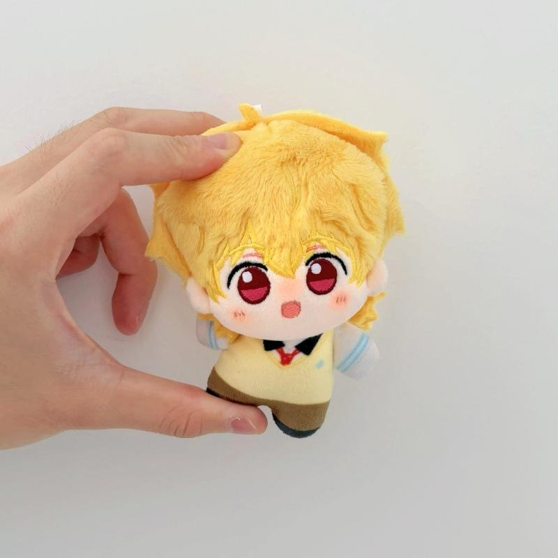 New Free Iwatobi Swim Club 10Cm Cotton Plush Keychains Anime Character Stuffed Dolls Soft Mini Bag Pendants For Anime Fans Gifts