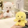 Xiang Dundun Happy Land Raccoon Plush Doll - Cute Trendy Desktop Companion