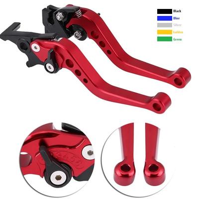 Motorcycle Brake Handle Motorbike Modification CNC Clutch Drum Brake Lever Handle Adjustable Handlebar Set Modified Parts