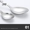 Stylish Dining Utensils Stainless Steel Tableware Set 5 Piece Ergonomic Marble Handle Flatware Includes Steak Knife Fork Spoon Coffee Durable And for