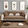 Four Seasons Thickened Cotton Thread Woven Sofa Cushion, Modern Simple Non-Slip Sofa Cushion Towel Full Cover  Direct Sales