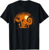 Tim Burton’s Nightmare Before Christmas Halloween Silhouette T-Shirt Unisex